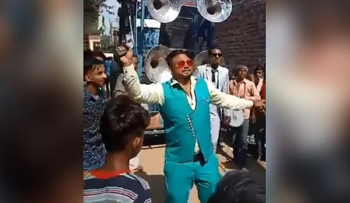 WATCH: Man brandishes gun as he dances in a wedding, arrested