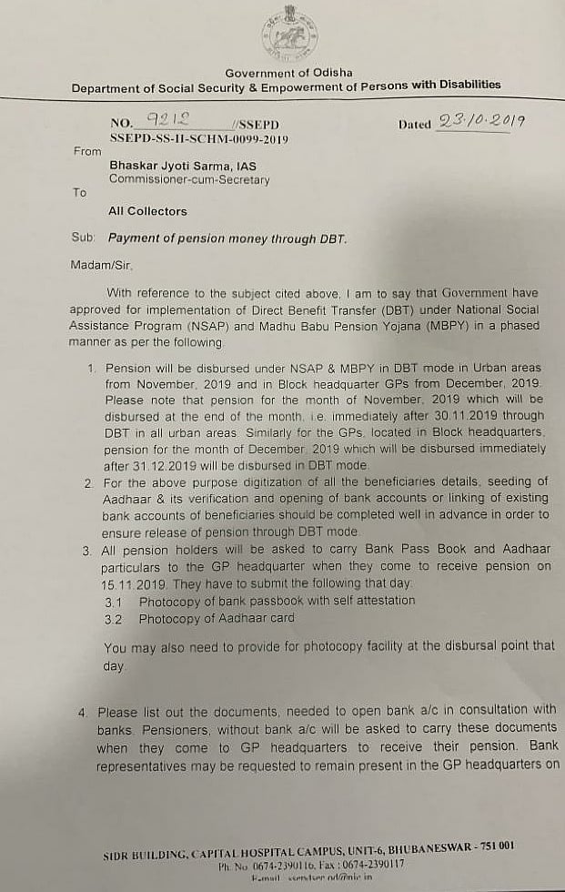Odisha CM Naveen Patnaik does a U-turn, decides to implement DBT for pension in state