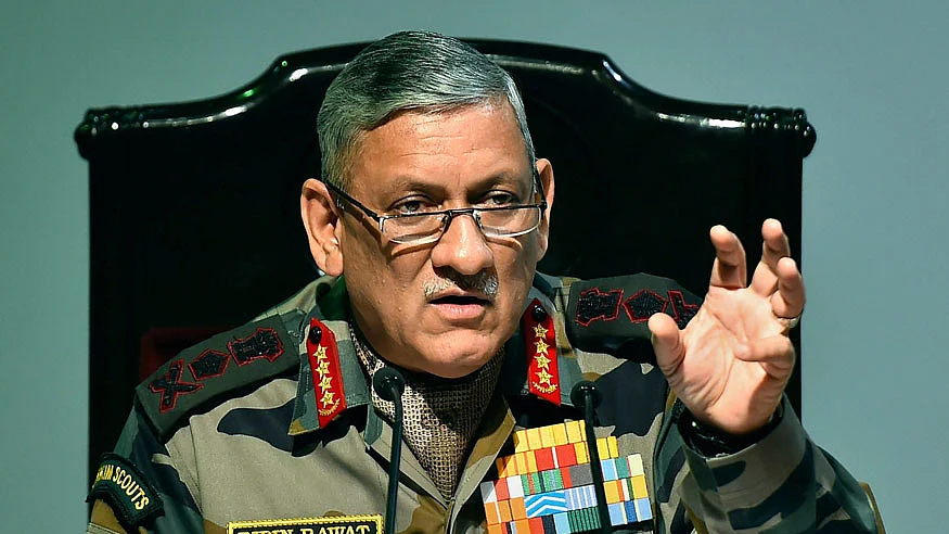 Army chief Gen Bipin Rawat