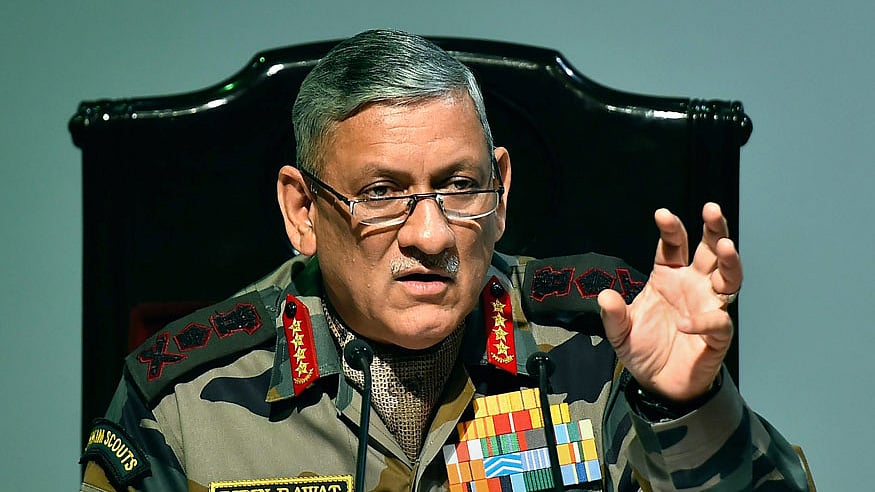 CDS Gen Bipin Rawat (Photo Courtesy: Social Media )