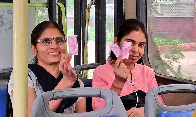 Women commuters hail free-ride scheme; some question its sustainability