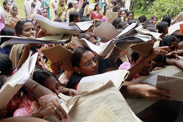 Government data shows fall in job creation by schemes