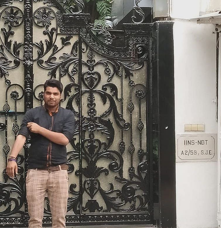 The building A 2/59 in Safdarjung Enclave, New Delhi, where IINS office is located according to its website. But NH found no office here. (NH photo by Vipin)