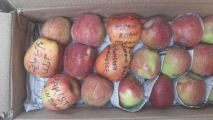 Apple from Kashmir (Photo courtesy: Twitter)