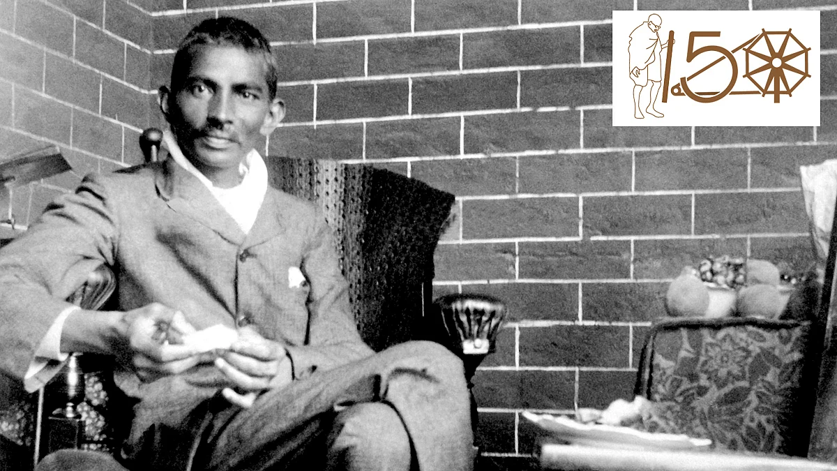 Gandhi in South Africa (Photo courtesy: social media)
