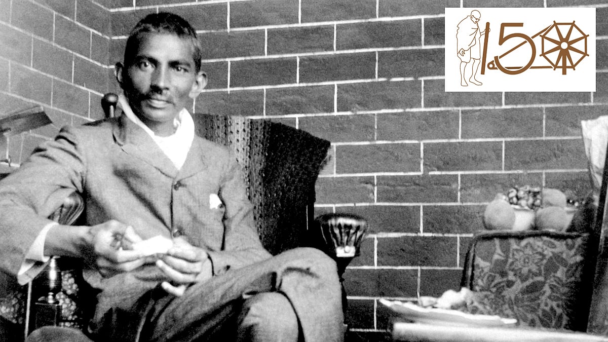 Gandhi in South Africa (Photo courtesy: social media)