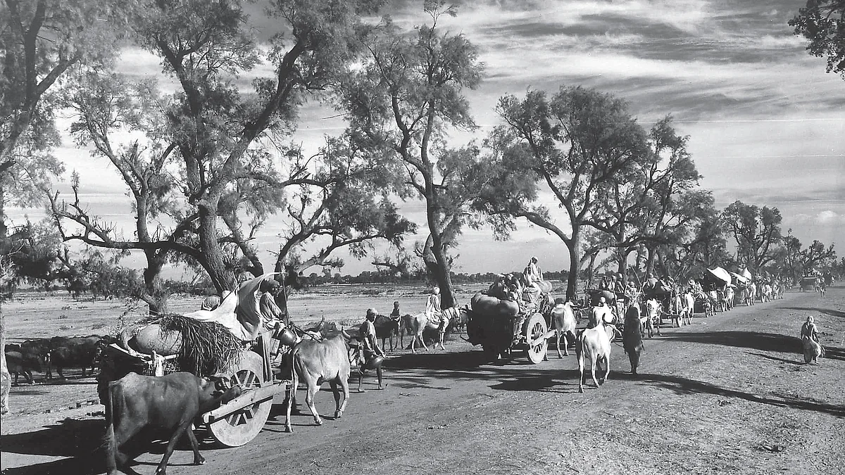 Visuals from the partition of India in 1947