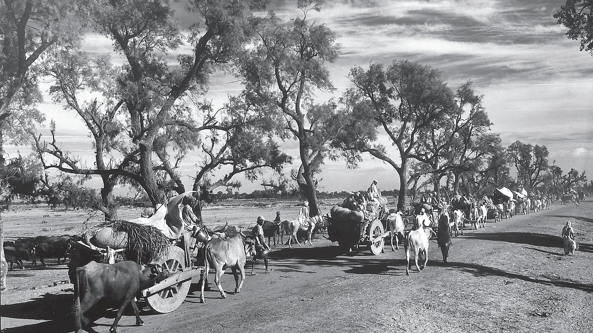 Visuals from the partition of India in 1947