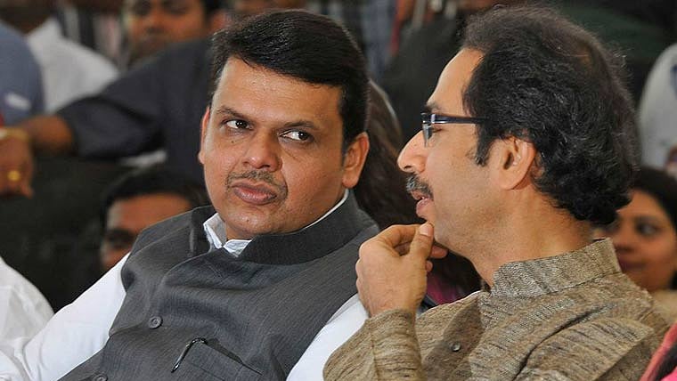 BJP leader Devendra Fadnavis, Uddhav Thackeray (File photo)
