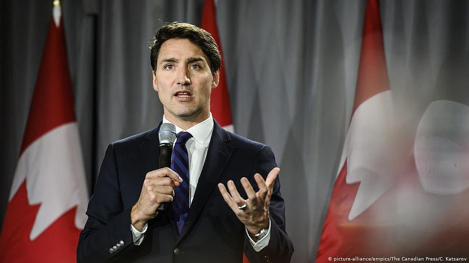 Canadian PM Justin Trudeau (file photo)