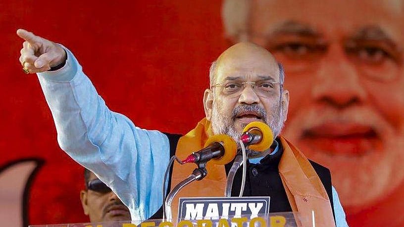 Union Home Minister and BJP president Amit Shah (PTI photo).
