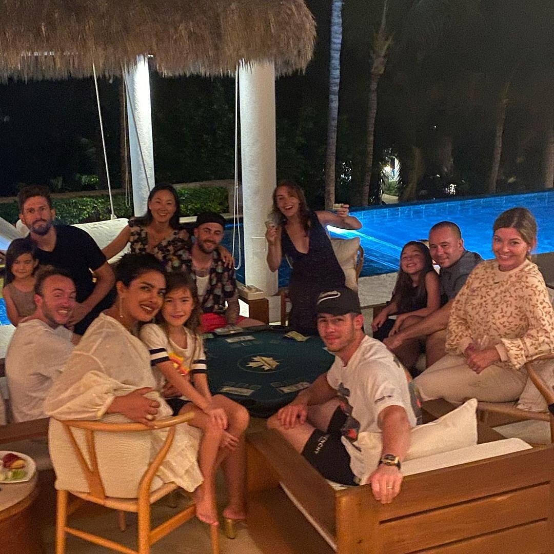 Priyanka Chopra and Nick Jonas celebrate their first Diwali as a married couple, in US.