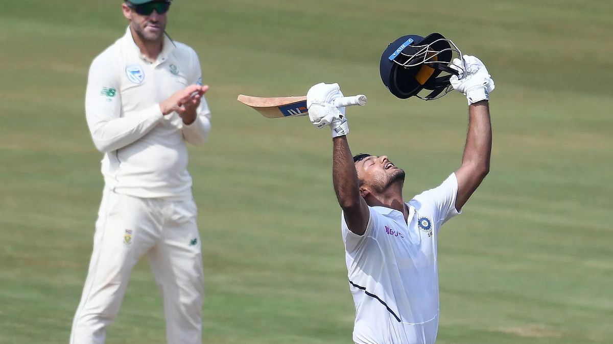 Mayank Agarwal (Photo courtesy: Twitter)