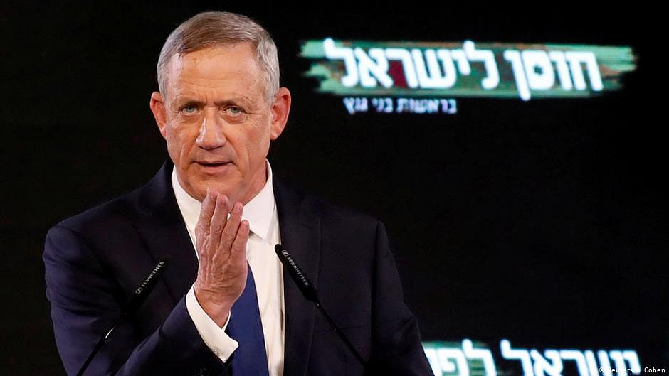 Israeli Defence Minister Benny Gantaz (File photo)