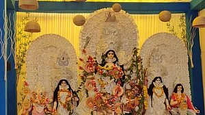 The eco friendly Durga Puja celebration in this pandal in Delhi is an inspiration