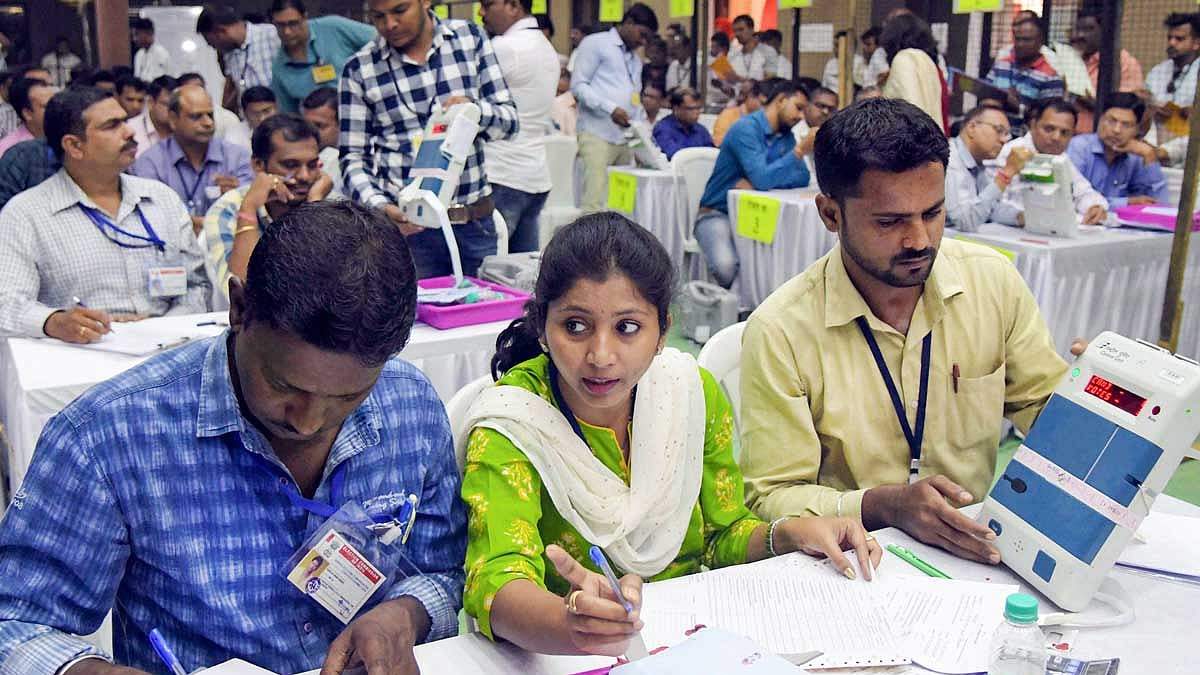 A vote counting centre (representational image)