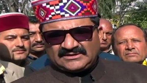 Himachal Pradesh Transport and Forest Minister Govind Singh Thakur. 