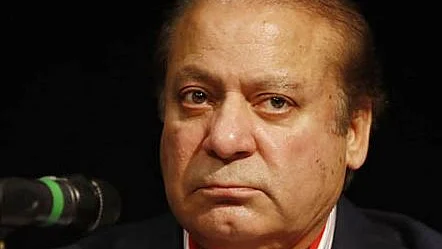 Former Pakistan prime minister Nawaz Shairf (file photo)