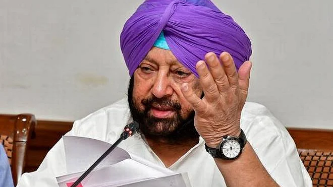 Punjab Chief Minister Amarinder Singh