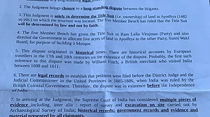 MEA ‘brief’ on Ayodhya verdict skips mention of 1992 mosque demolition