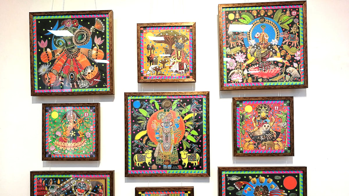 ‘form.less’ solo exhibition by Nalini Misra Tyabji
