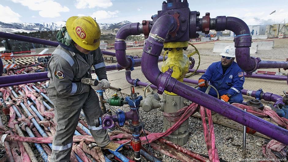 Exxon Mobil workers at an oil field (Representational image)