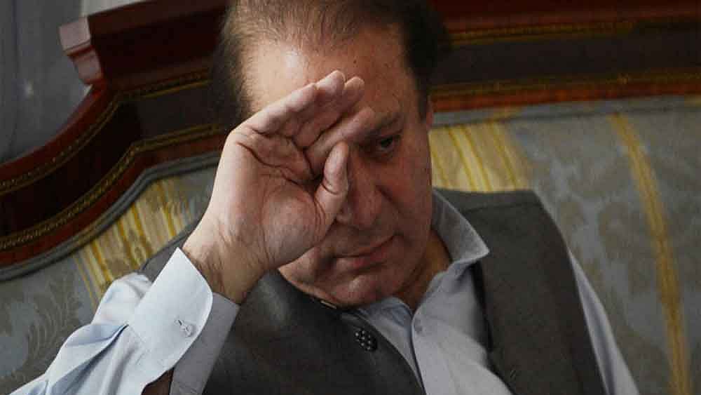 A file photo of former Pakistan PM Nawaz Sharif.
