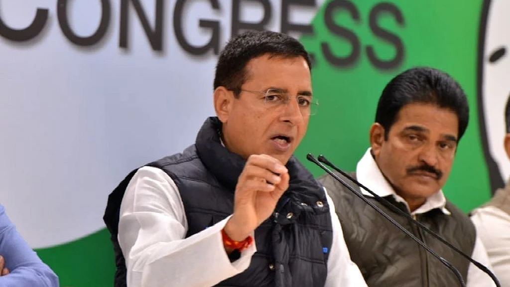 Congress leader Randeep Singh Surjewala (Photo courtesy: social media)