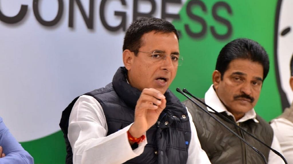 Congress leader Randeep Singh Surjewala (Photo courtesy: social media)