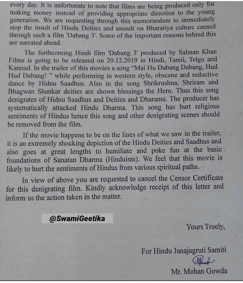 Right-wing NGO wants ‘Dabangg 3’ censor certificate cancelled, writes to CBFC  