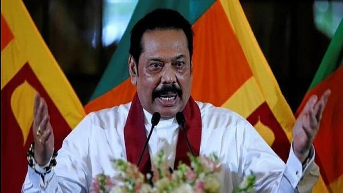 Sri Lankan Prime Minister Mahinda Rajapaksa (Photo courtesy: Twitter)