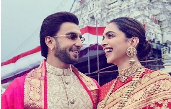 Deepika Ranveer go temple-hopping on their first marriage anniversary