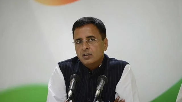 Congress spokesperson Randeep Singh Surjewala (IANS Photo)