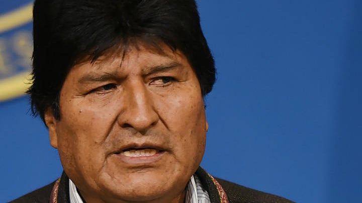 Bolivia’s president resigns amid election-fraud allegations
