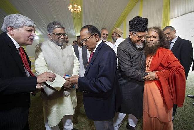 NSA Doval meets Hindu, Muslim religious leaders post Ayodhya verdict