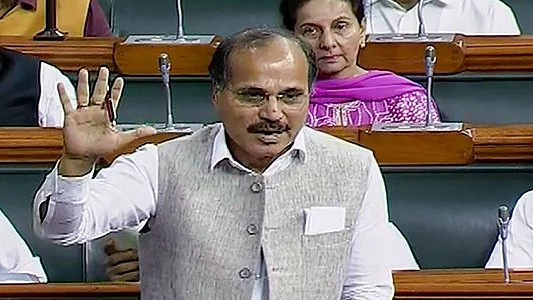 Congress leader Adhir Ranjan Chowdhury
