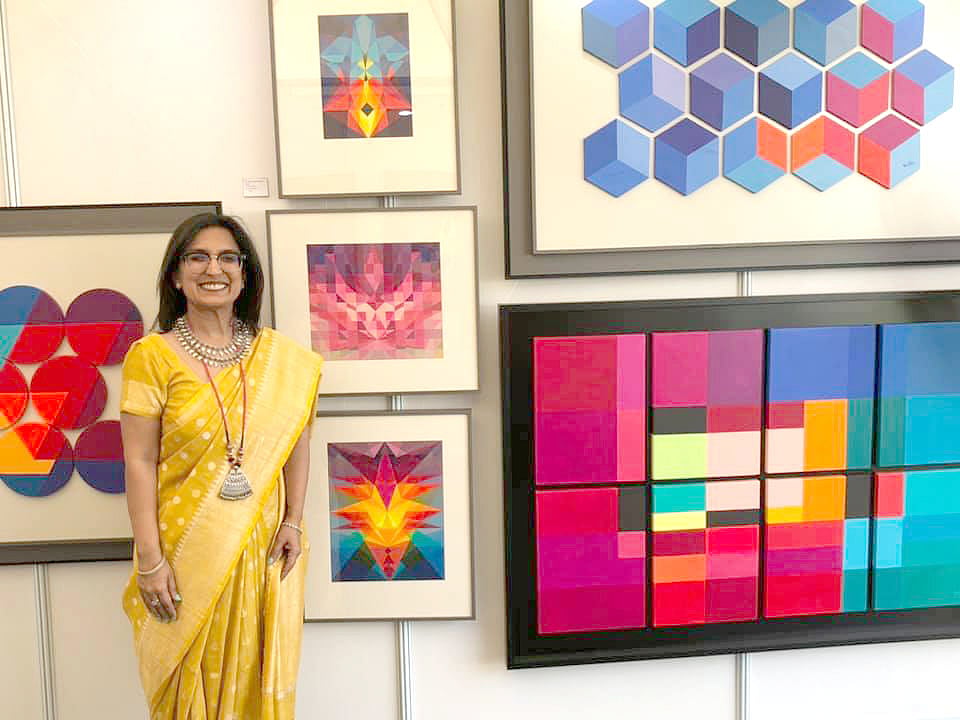 Spiritual paintings of Neerja Chandna Peter