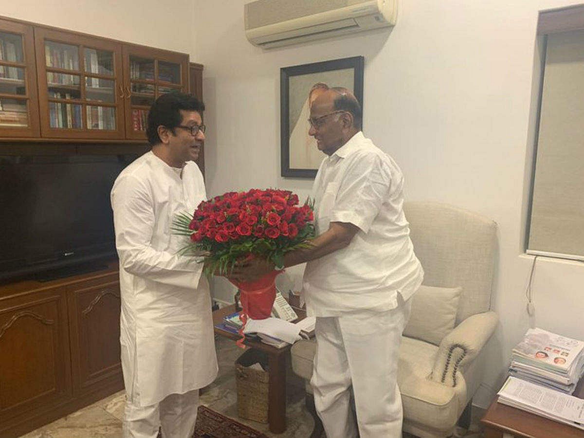 Shiv Sena exploring options to form govt with NCP, MNS chief Raj Thackeray met Sharad Pawar