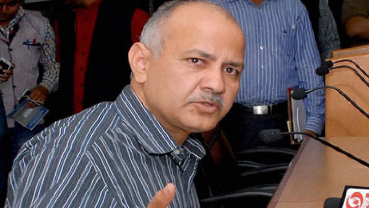 Former Delhi Deputy Chief Minister Manish Sisodia (Source courtesy: PTI)
