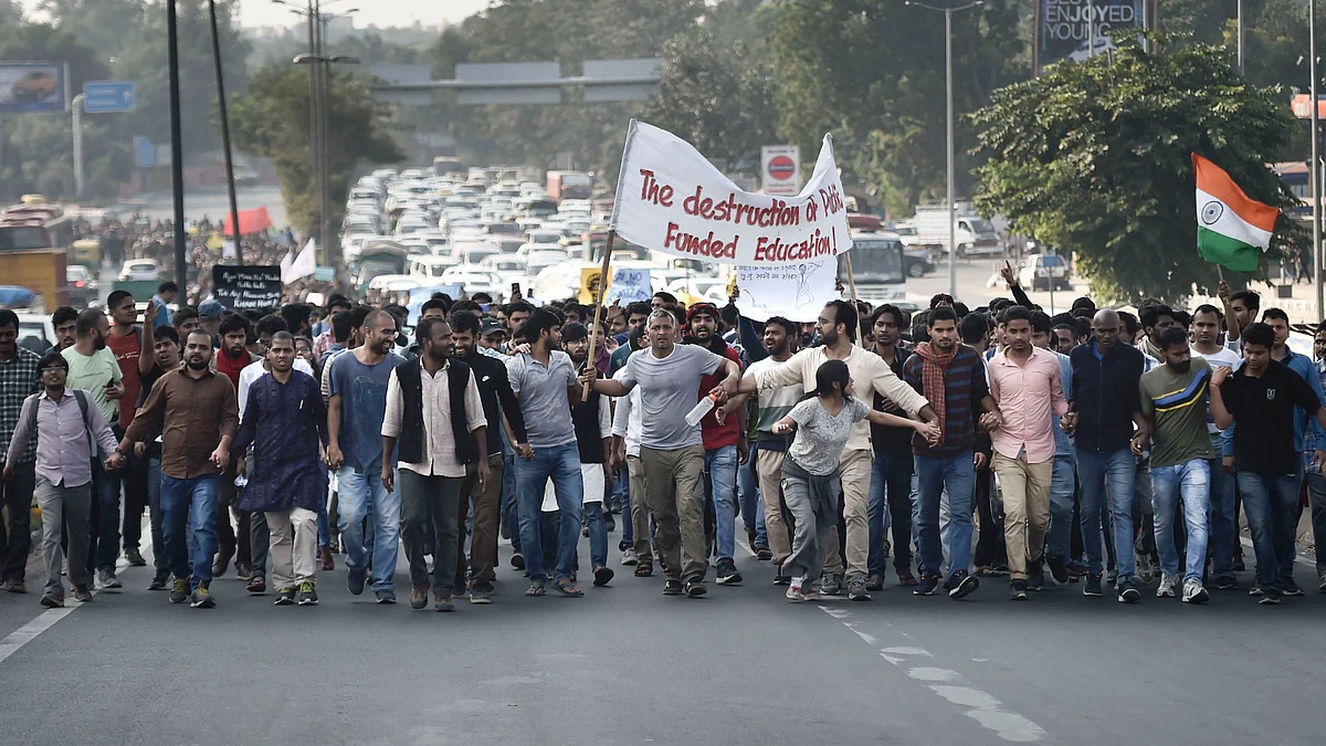 Our protest is for affordable education, not just  for JNU, say JNUSU 
