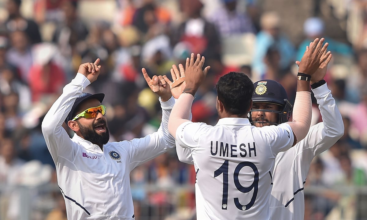 Kohli, pacers run riot in maiden Pink Ball Test, win series 2-0