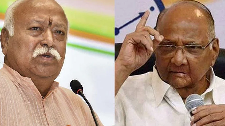 Maharashtra: RSS steps in to rescue Fadnavis; Pawar to address presser at 12.30 pm