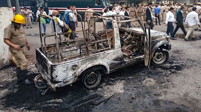 Punjab police condemns attack on Delhi police personnel by lawyers
