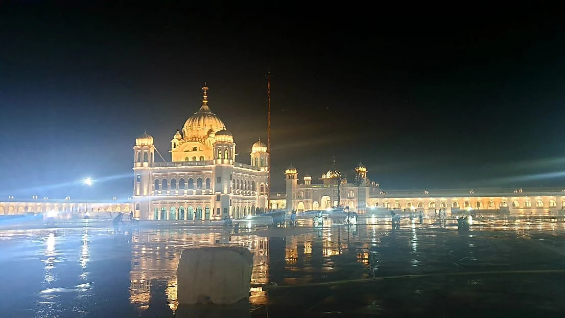 Gurudwara Kartarpur Sahib in Narowal, Pakistan.