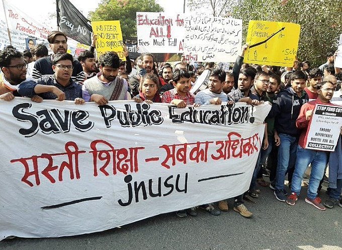JNU strike enters the 33rd day: How does one make sense of what JNU-sceptics are saying ? 