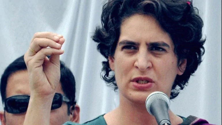 Congress leader Priyanka Gandhi