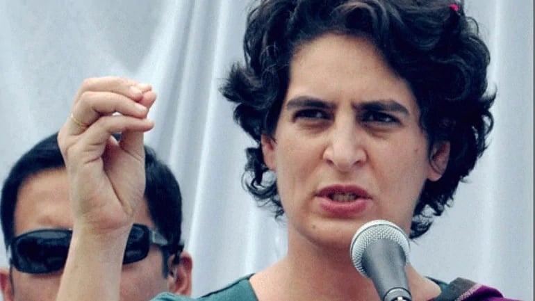 Congress leader Priyanka Gandhi