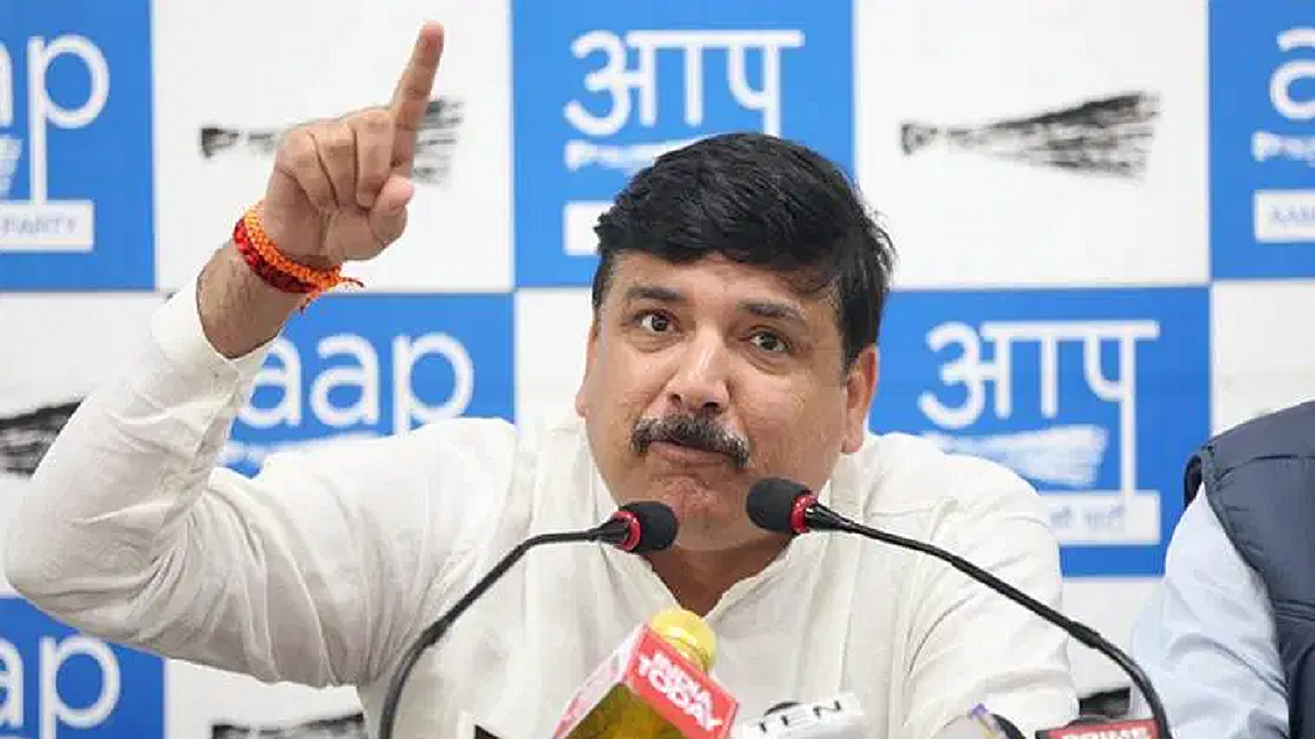 AAP MP Sanjay Singh (photo: National Herald archives)