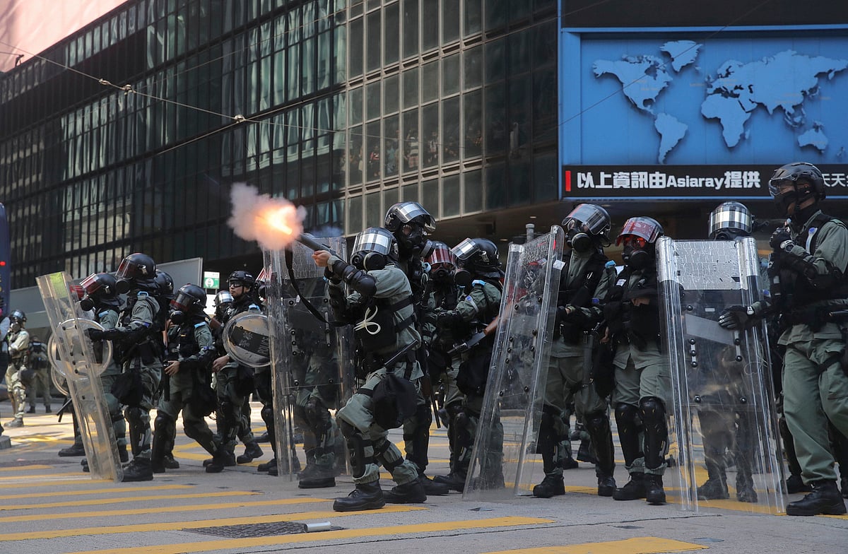 Protesters hit Hong Kong commute as western powers urge restraint