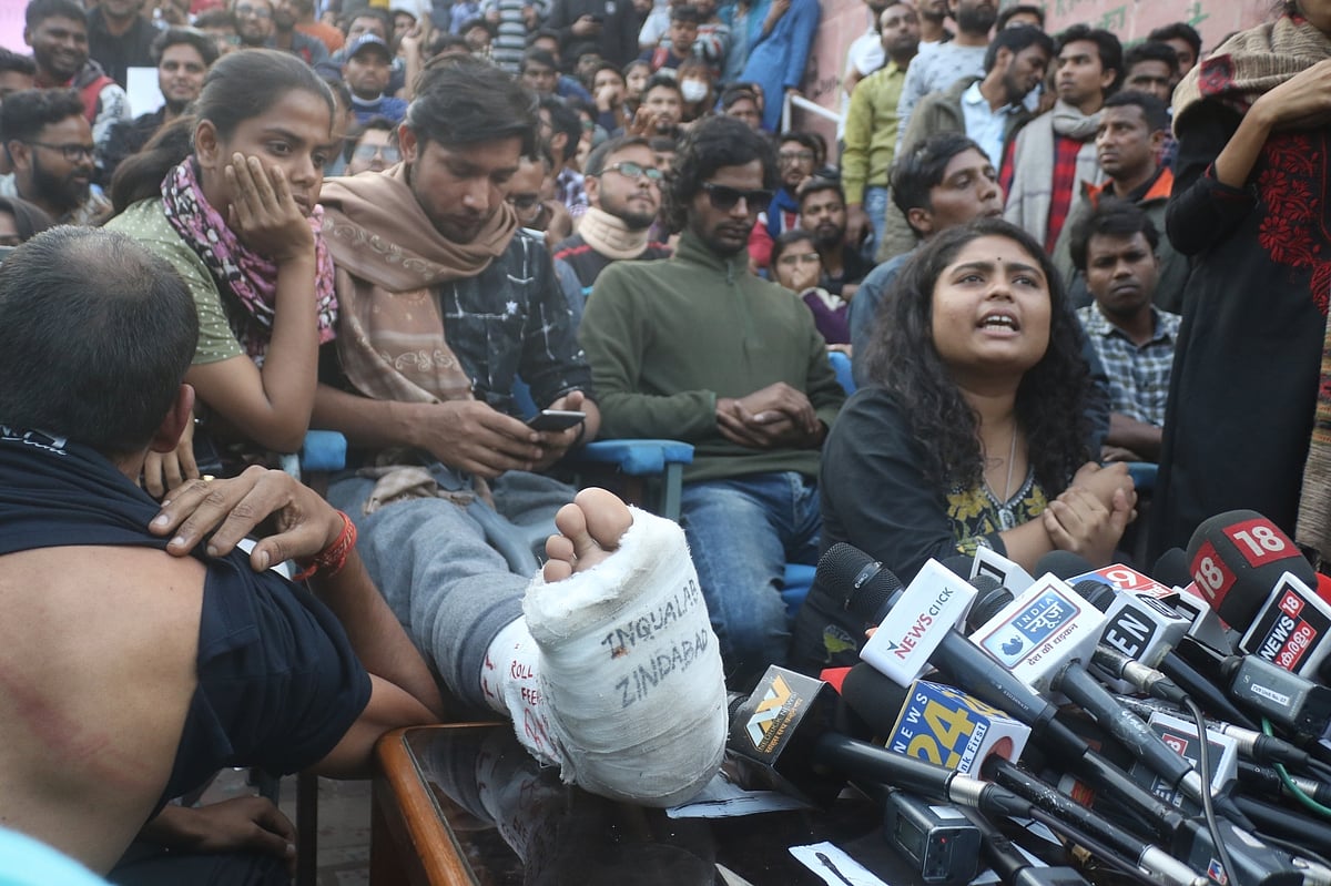 JNU protest: Delhi police file two FIRs